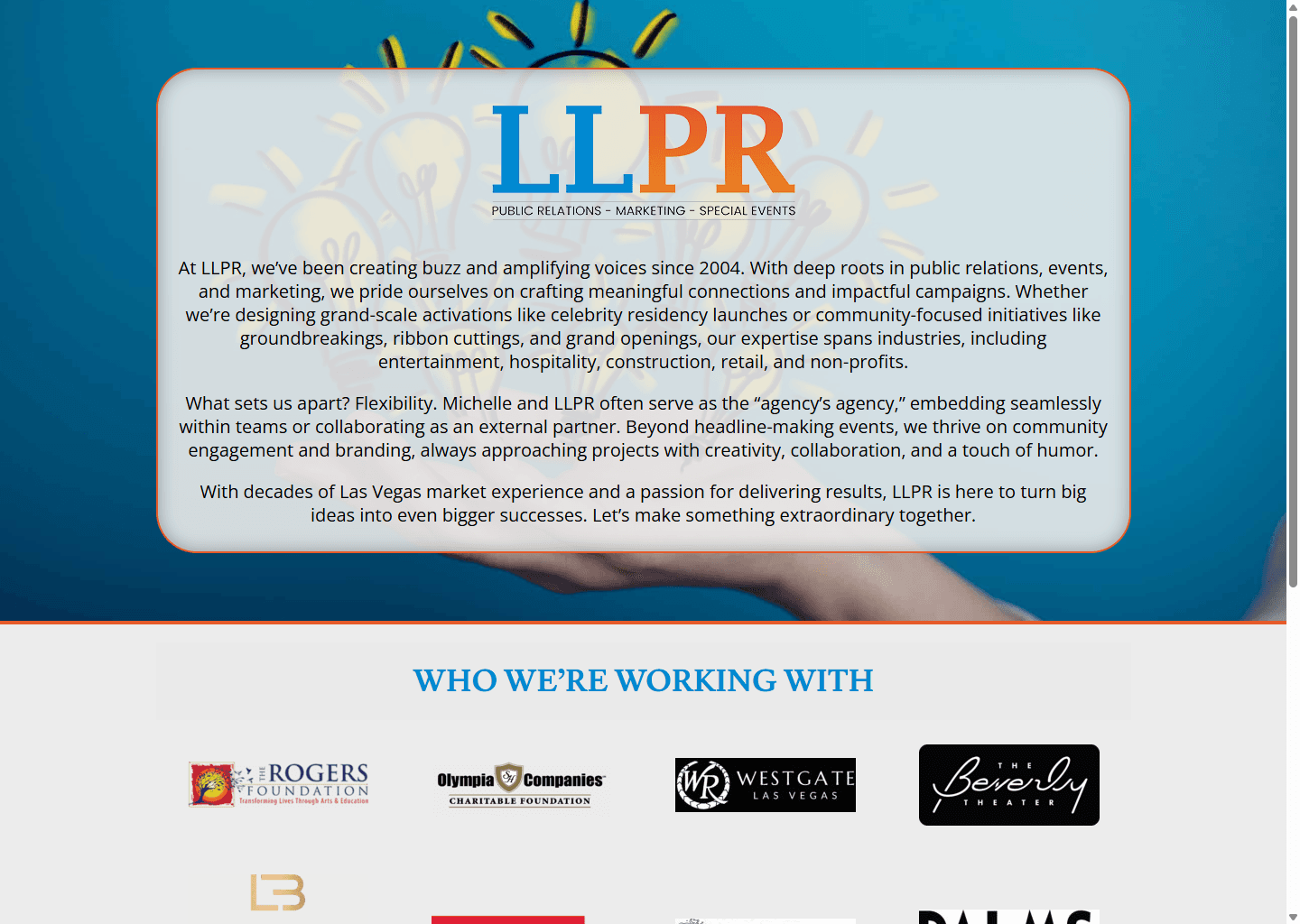 LLPR website screenshot